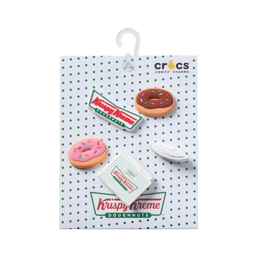 Krispy Kreme Crocs 5 Pack