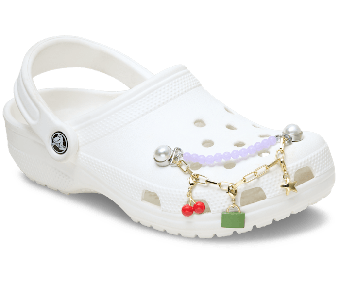 Purple Meta Charm Chain