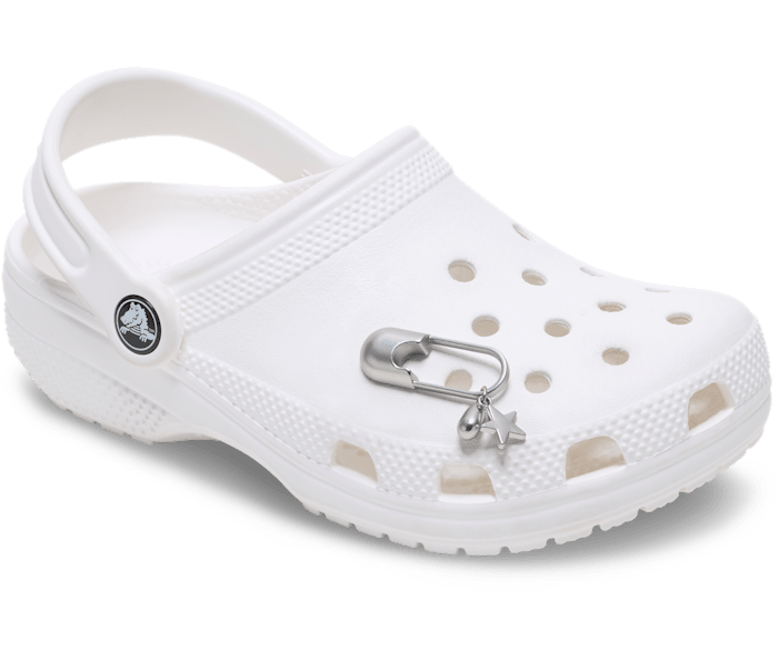 Silver Meta Safety Pin