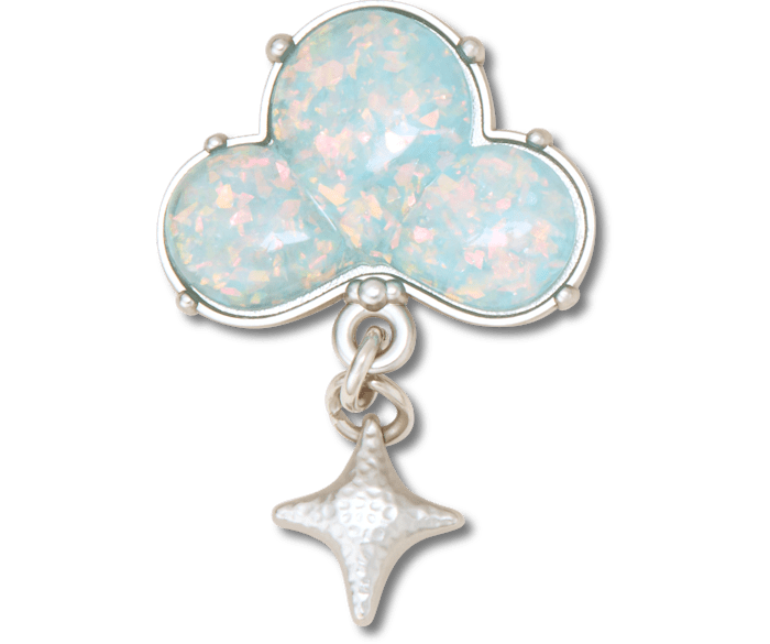 Opalescent Meta Dangle