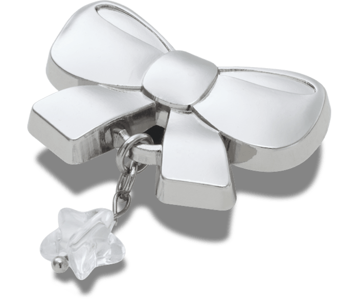 Indie Silver Bow Dangle