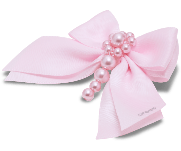 Pink Velvet Flower Bow