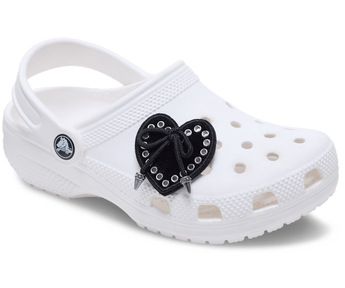 Black Heart with Bow