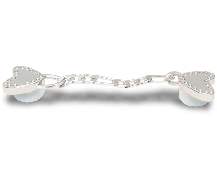 Silver Heart Locket Chain