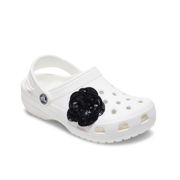 Black Sequin Flower