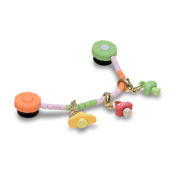 Pastel Floral Mushroom Chain