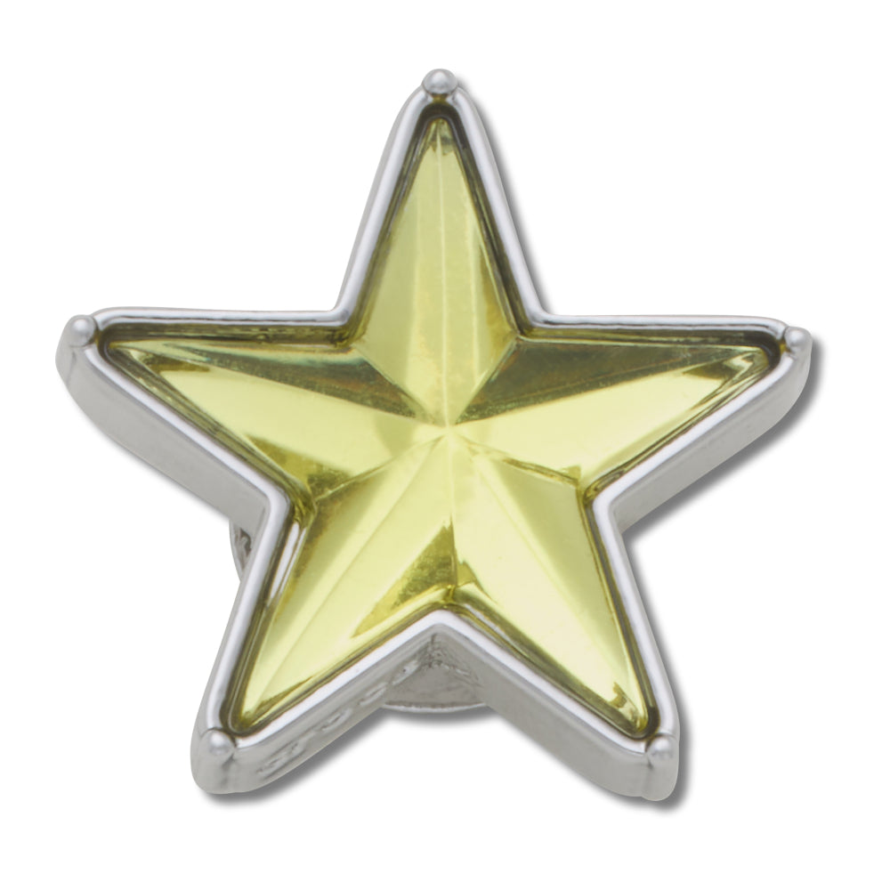 Silver and Green SMT Gem Star