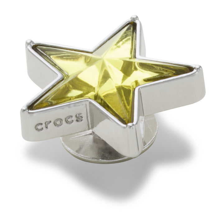 Silver and Green SMT Gem Star
