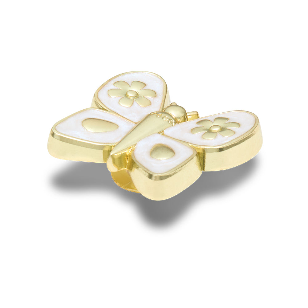 Gold Pearlized Butterfly