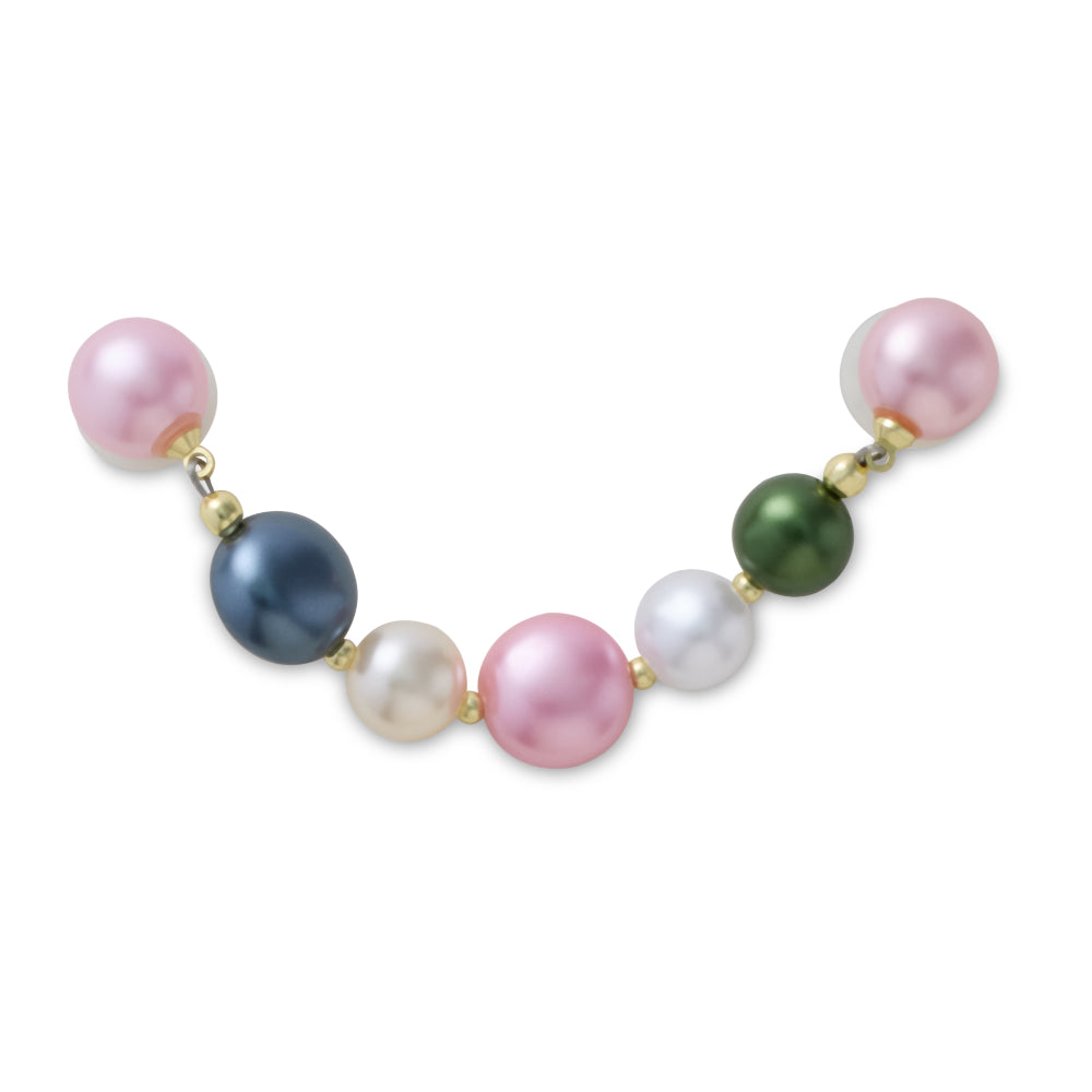 Multi Colored Pearl Chain
