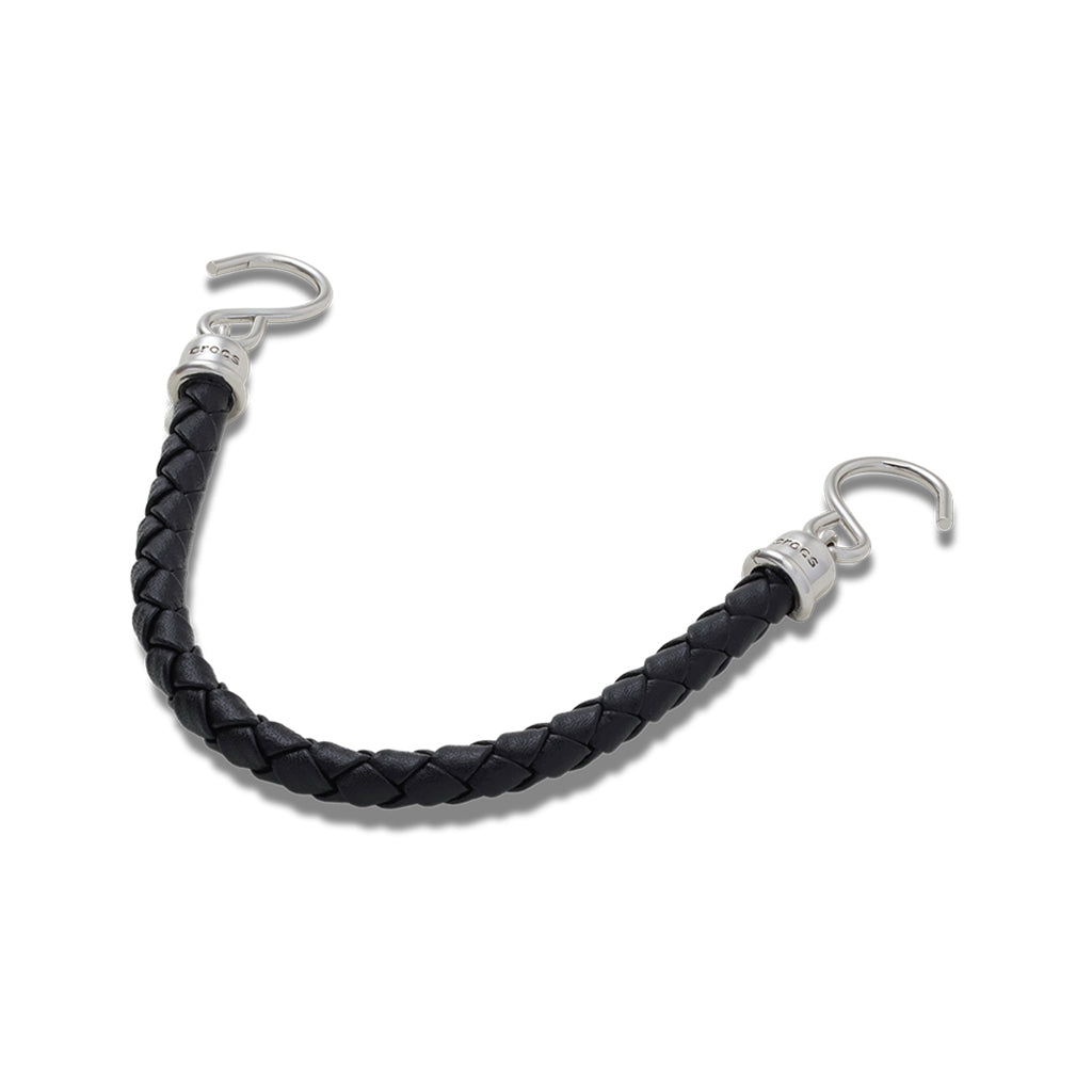 Silver VG Leather Rivet Chain