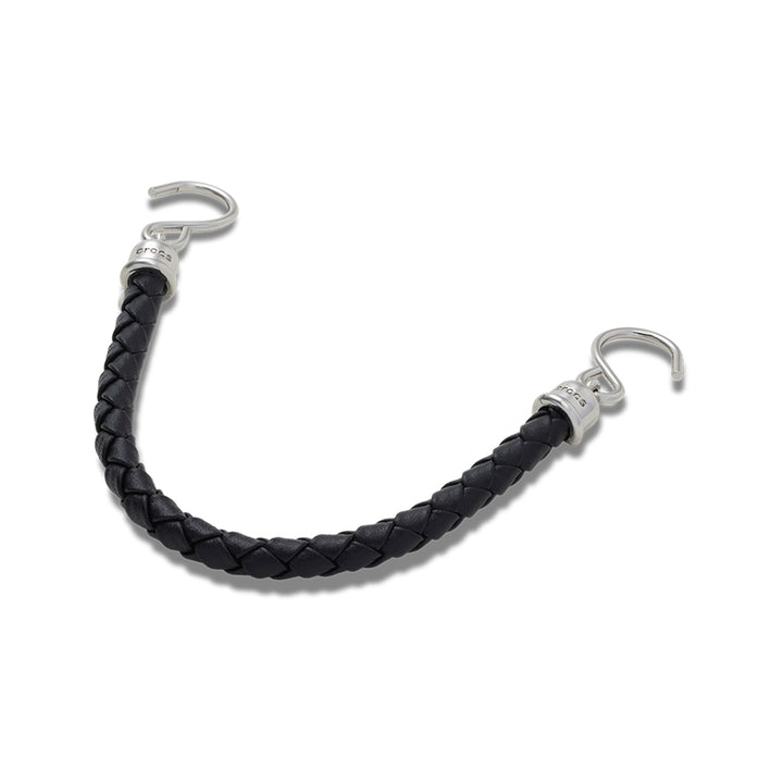 Silver VG Leather Rivet Chain