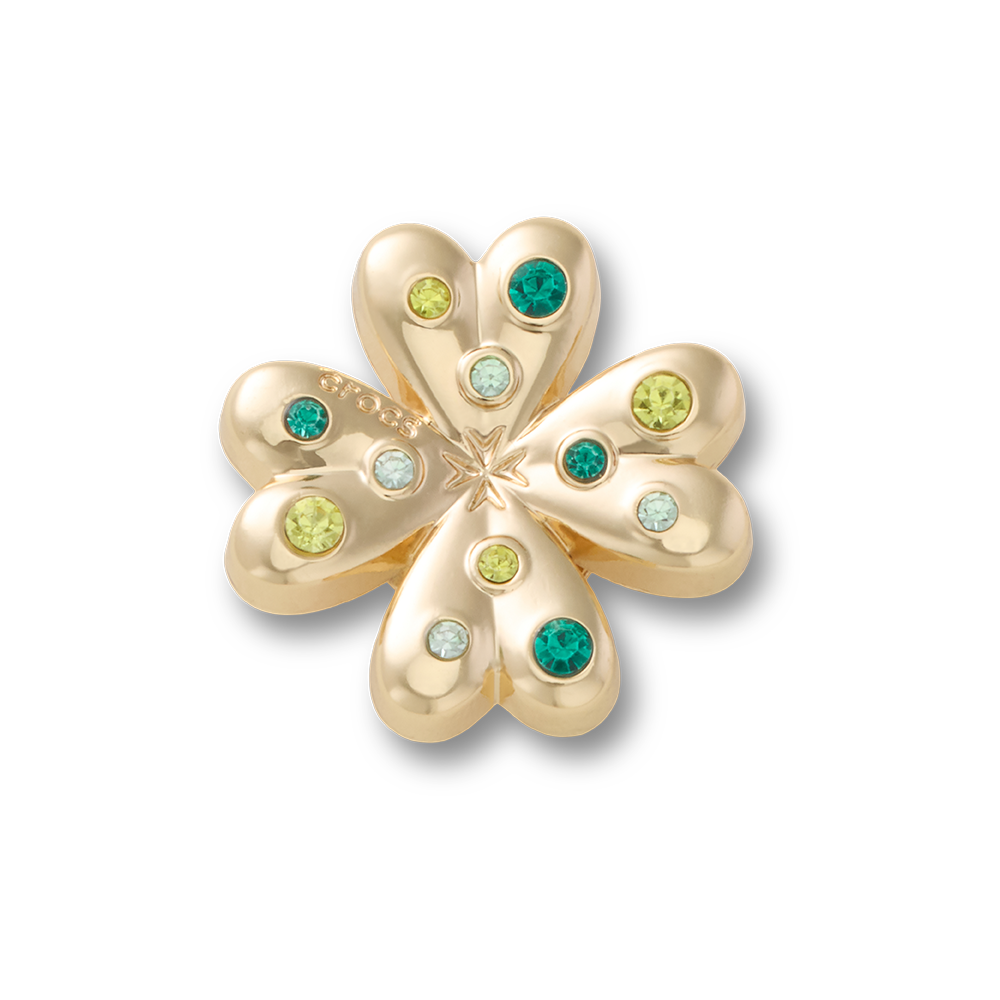 Gold SMT Gem Clover