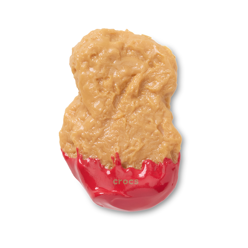Chicken Nugget Dipped Ketchup