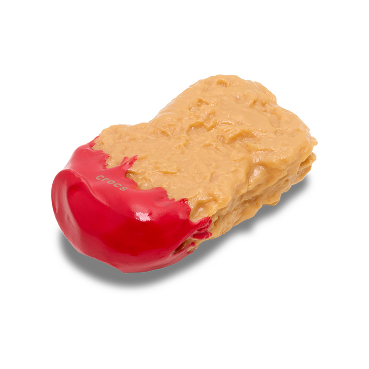 Chicken Nugget Dipped Ketchup