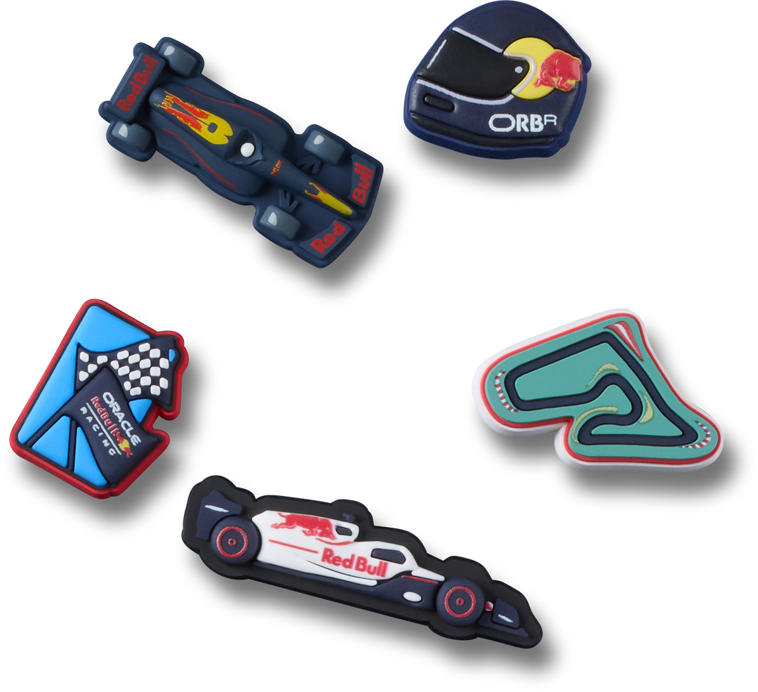 Oracle Red Bull Racing Crocs 5 Pack Jibbitz