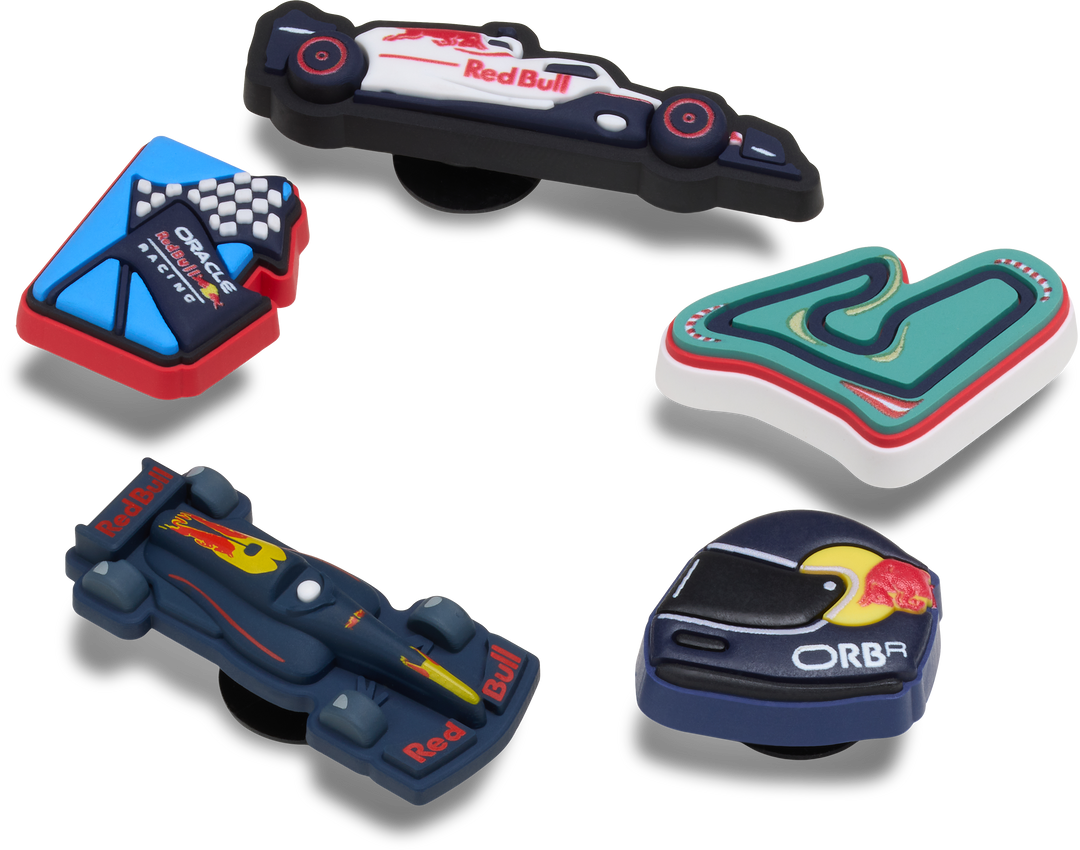 Oracle Red Bull Racing Crocs 5 Pack Jibbitz