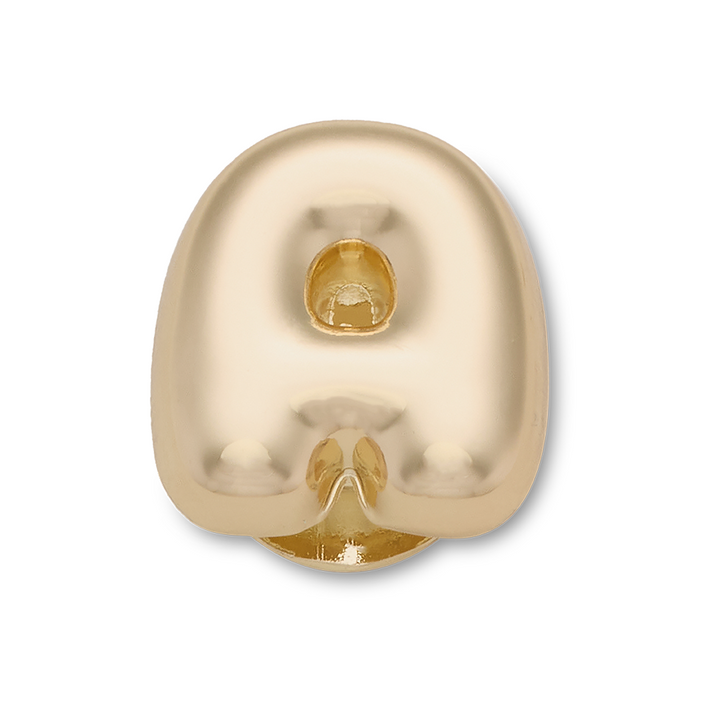 Gold Bubble Letter A