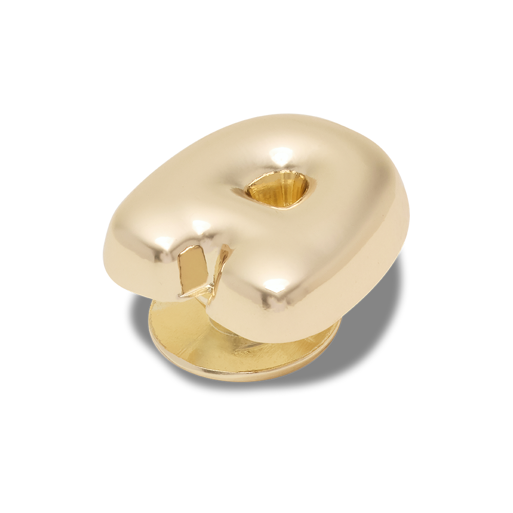 Gold Bubble Letter A