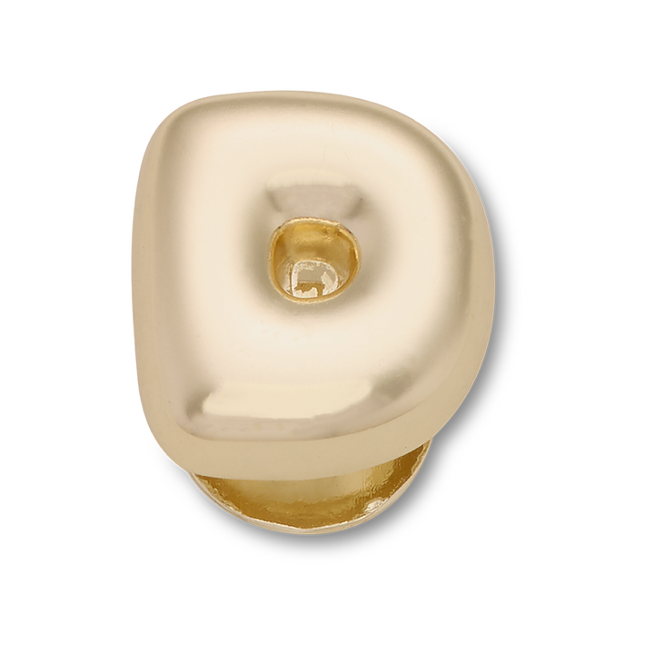 Gold Bubble Letter  D