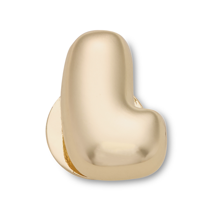 Gold Bubble Letter L