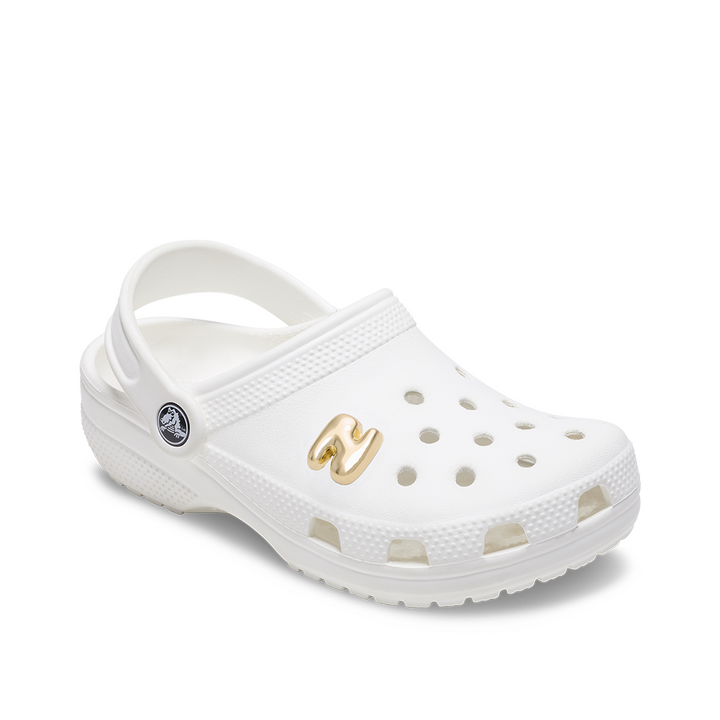 Gold Bubble Letter N