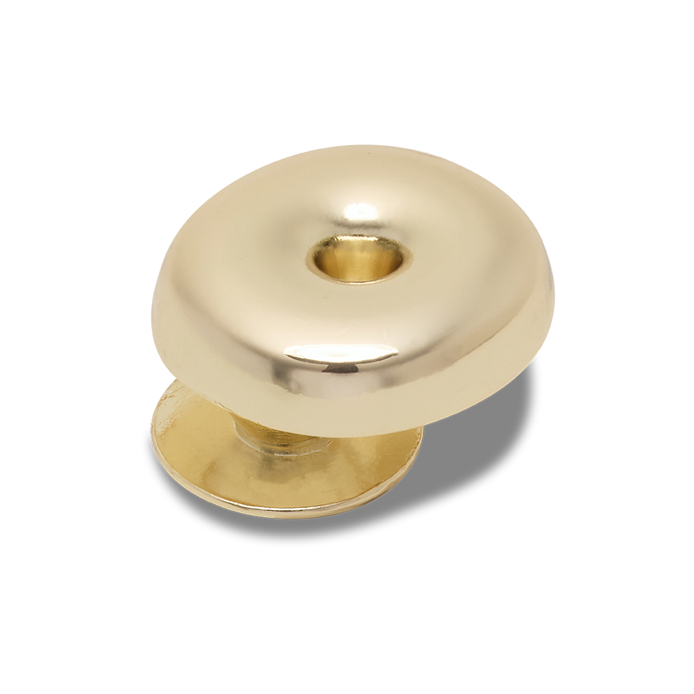 Gold Bubble Letter O