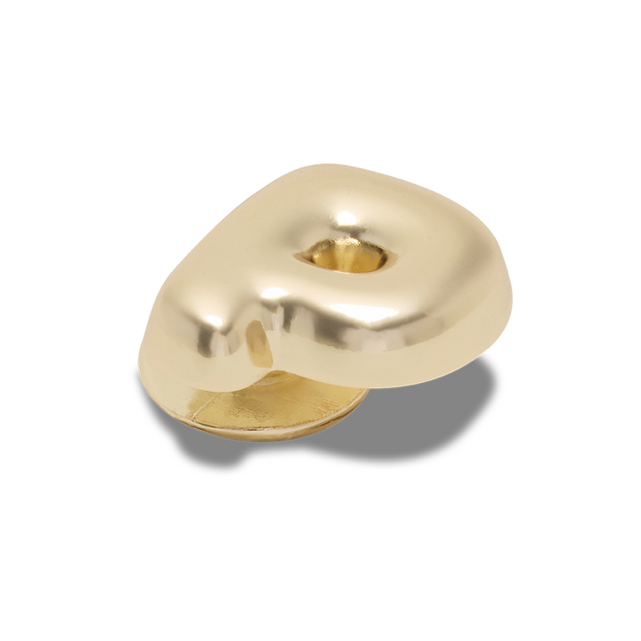 Gold Bubble Letter P