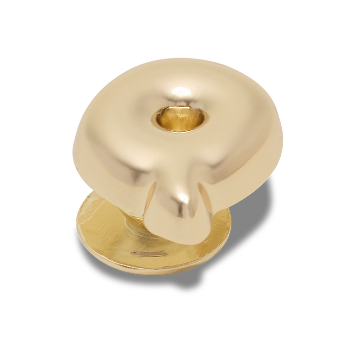 Gold Bubble Letter Q