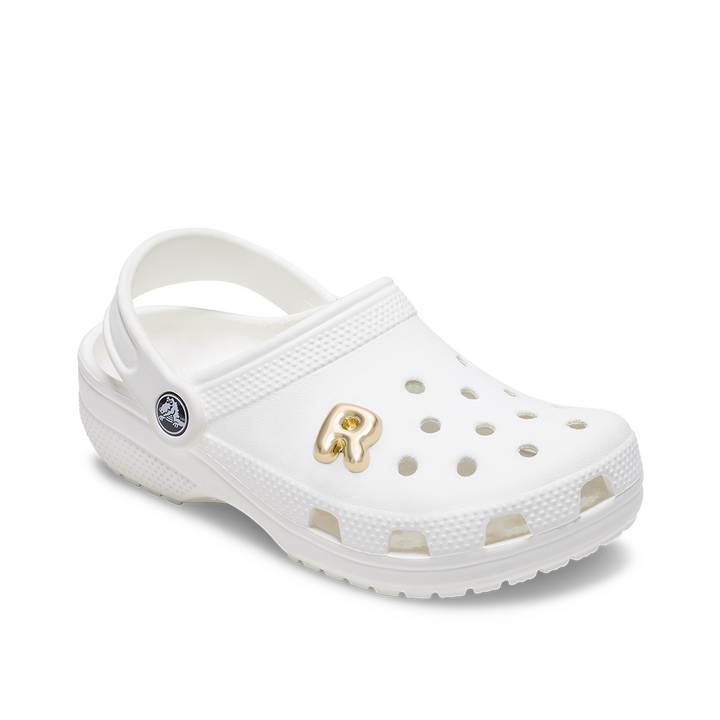 Gold Bubble Letter R
