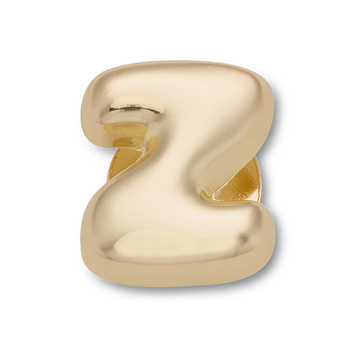 Gold Bubble Letter Z