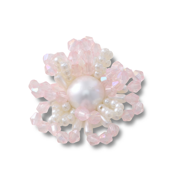 Beaded Pearl Flower