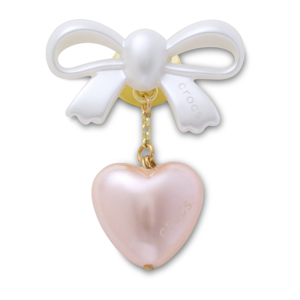 Bow and Heart Dangle