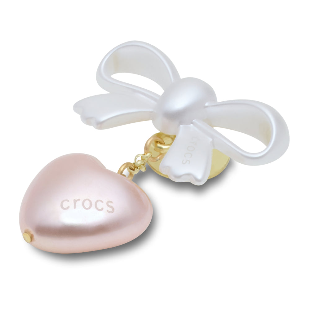 Bow and Heart Dangle