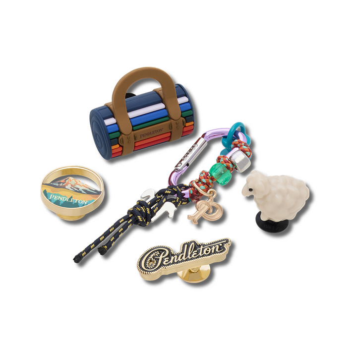 Pendleton Crocs 5 Pack Jibbitz