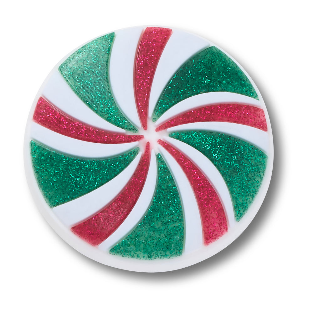 Nostalgic Green and Red Peppermint
