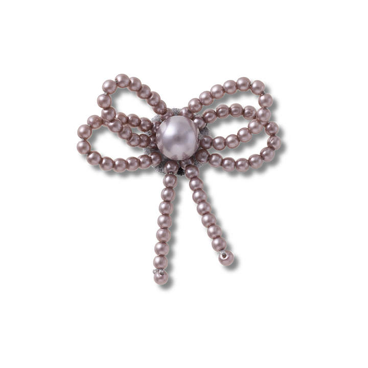 Celestial Grey Pearl Bow