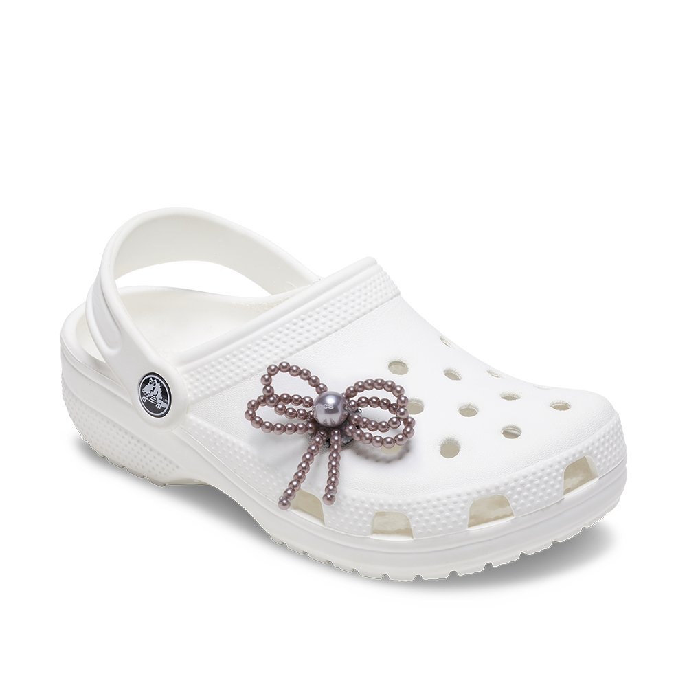 Celestial Grey Pearl Bow