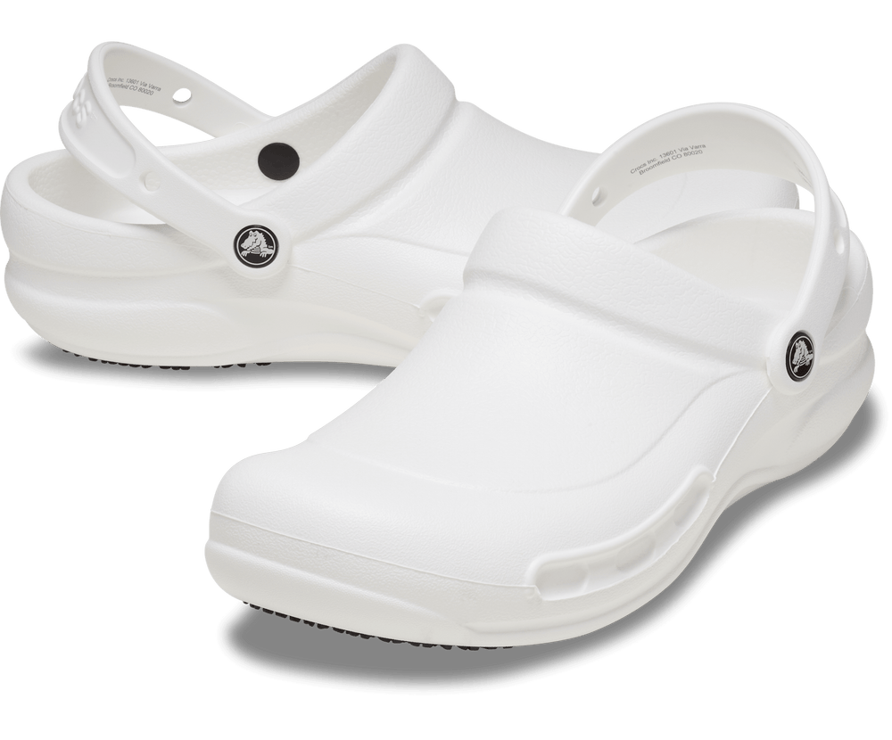 Crocs nursing shoes white sales