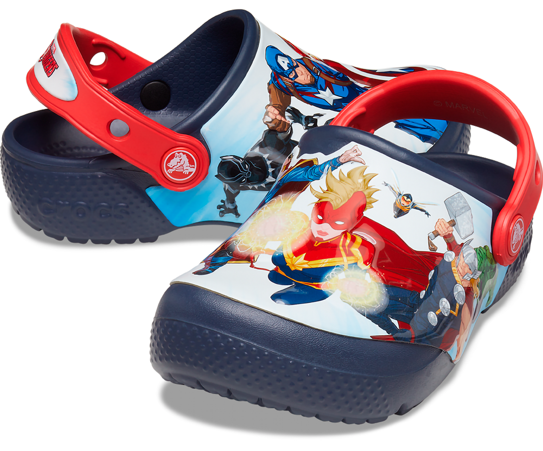 Kids' Crocs Fun Lab Avengers Patch Clog