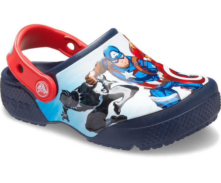 Kids' Crocs Fun Lab Avengers Patch Clog