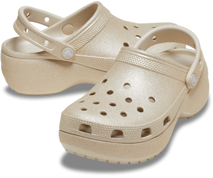 Women's Classic Platform Glitter Clog