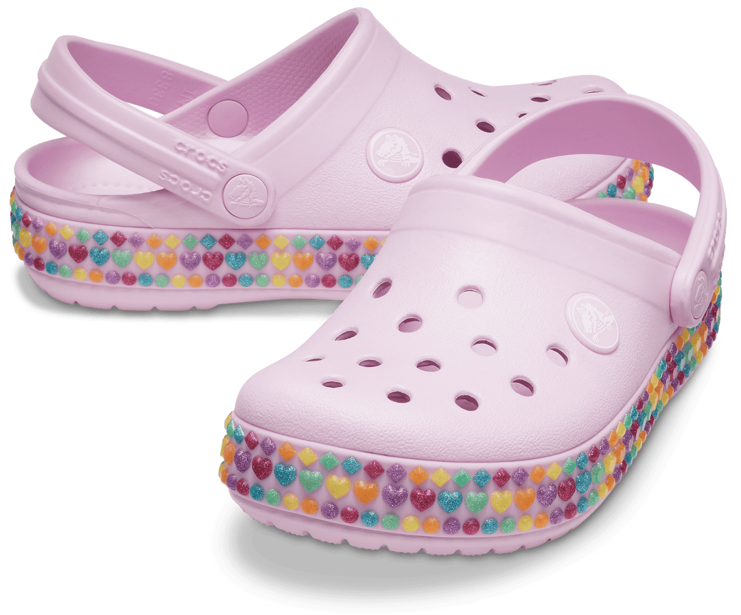 Toddler's Crocband Gem Band Clog