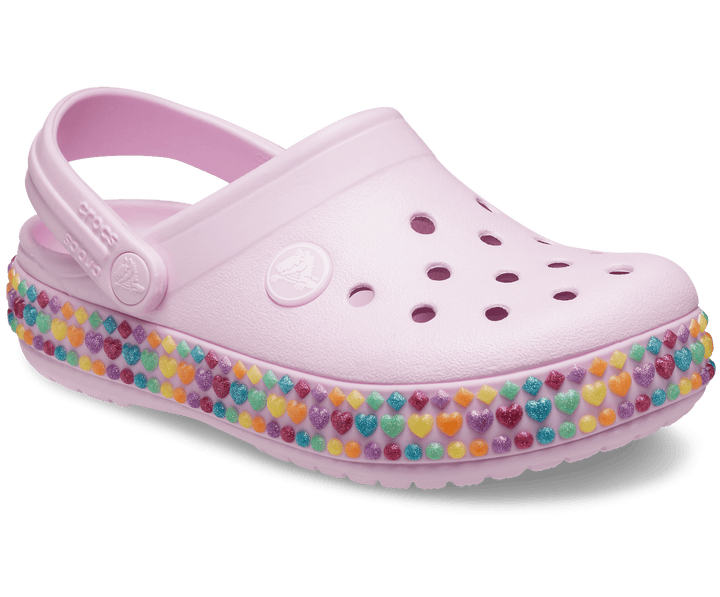 Toddler's Crocband Gem Band Clog