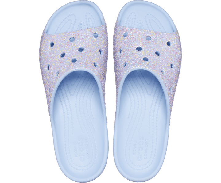 Women's Classic Platform Glitter Slide