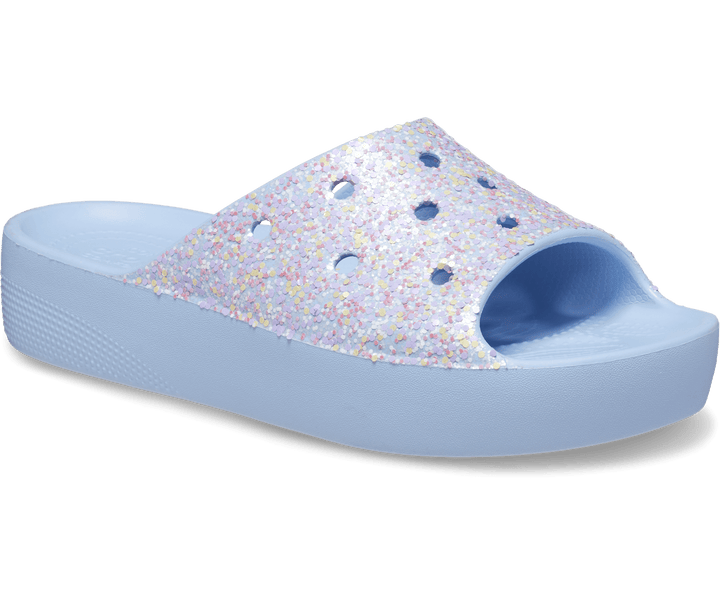 Women's Classic Platform Glitter Slide