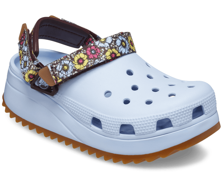 Hiker Retro Floral Clog