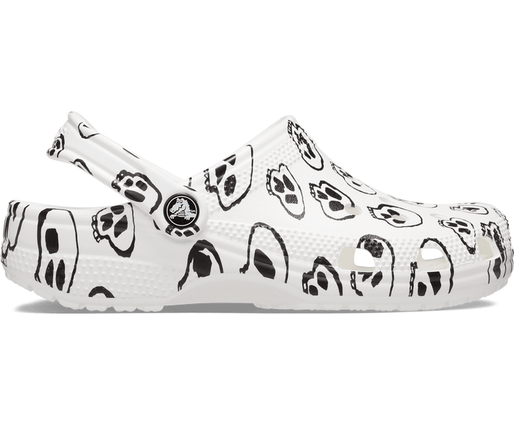 Classic Skull Print Clog