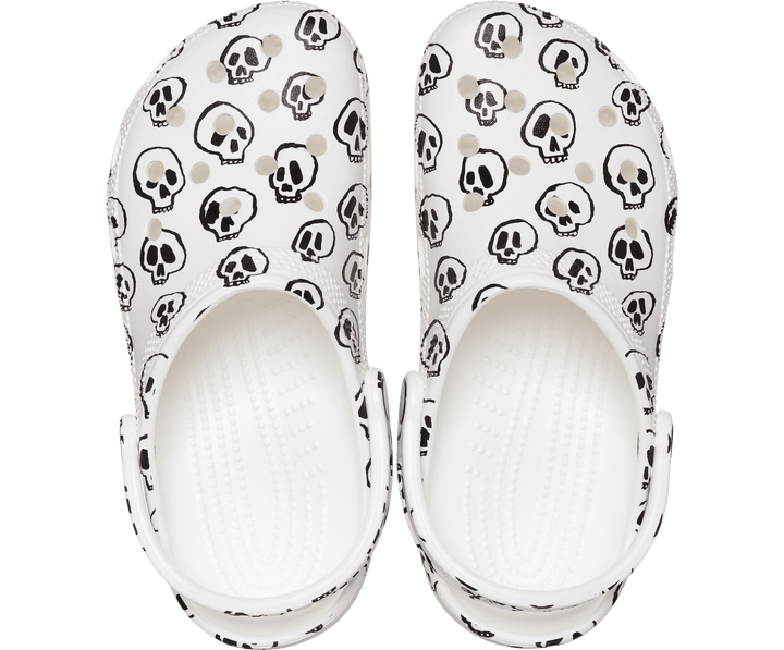 Classic Skull Print Clog