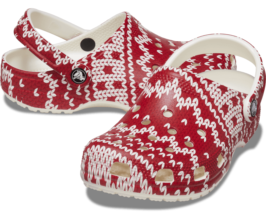 Classic Holiday Sweater Clog